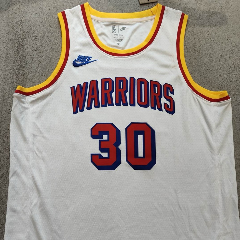 NEW 2025 Steph Curry Golden State Warriors Nike Classic Edition Swingman Jersey